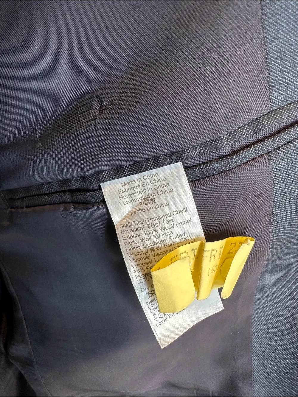 Men’s J.Crew Thompson Wool Suit Jacket in Navy